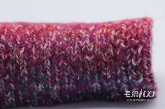 Anti Static Durable Space Dye Yarn 1/4.2NM Recyclable Wear Resistant