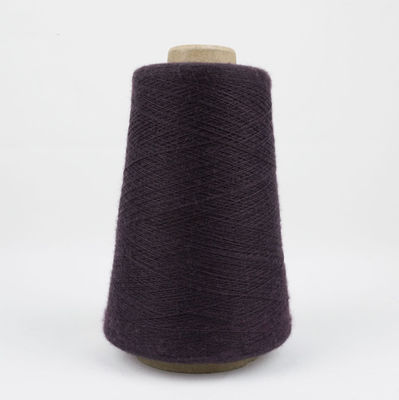 Recycled Anti Pilling Dyeing Linen Yarn , 1/24NM Multipurpose Ribbon Tape Yarn