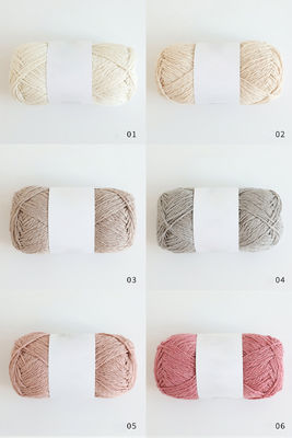 Multifunctional Cotton And Bamboo Blend Yarn Recyclable Lightweight